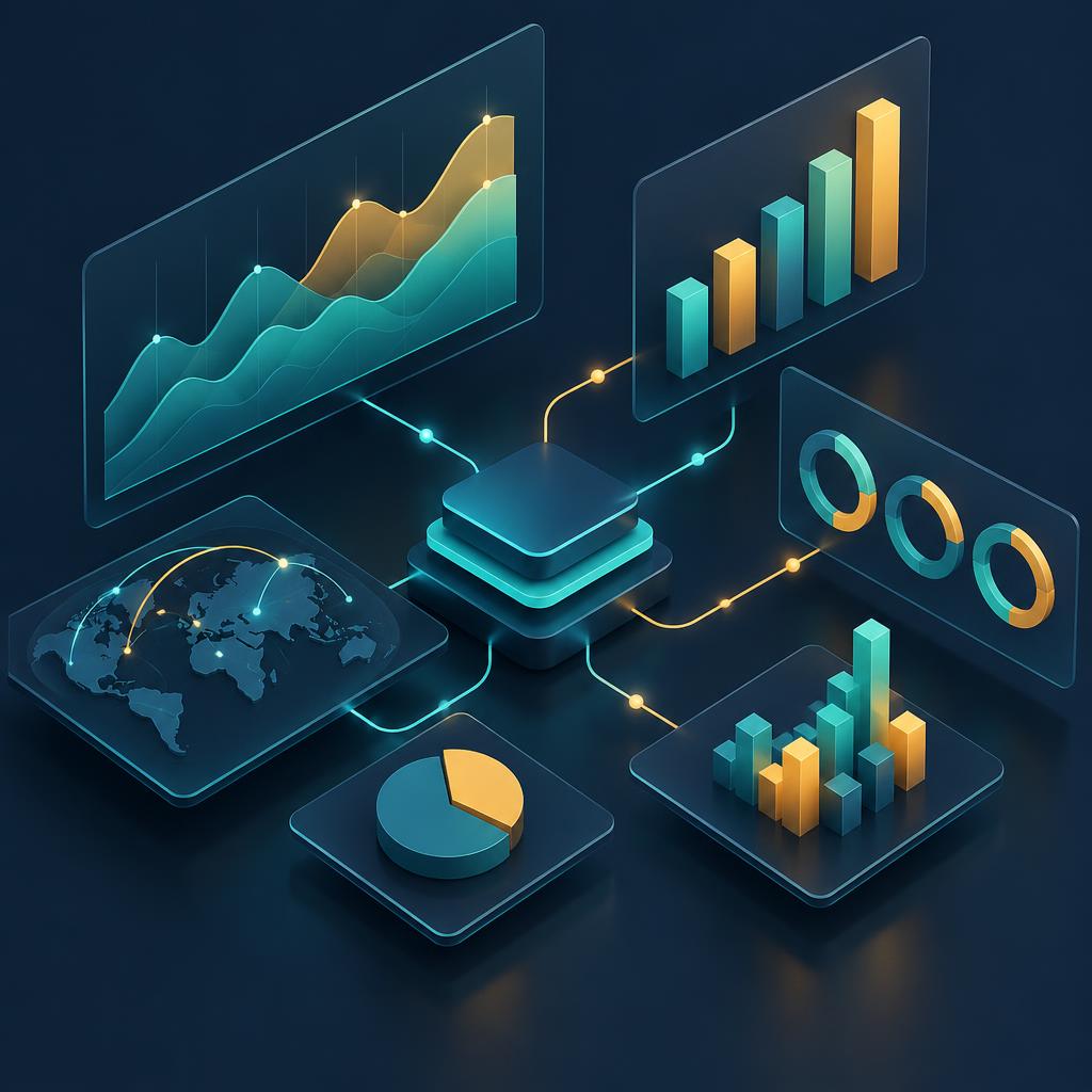 Visualização de dashboards e indicadores integrados